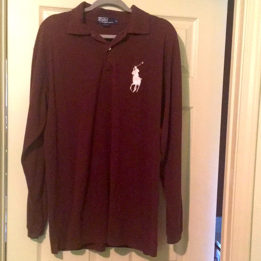 Polo by Ralph Lauren Big Pony Long-sleeve Brown